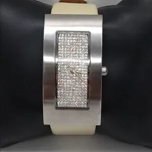 Vintage DKNY Crystal Face Women Wrist watch s-l400.jpg main image 2
